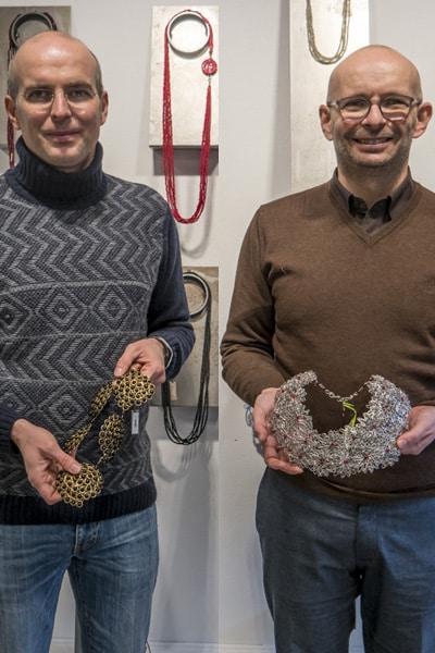 Attombri Brothers, jewelery designers - Venezia Autentica | Discover and Support the Authentic Venice Attombri Brothers, jewelery designers - Venezia Autentica | Discover and Support the Authentic Venice - Since 1986, Stefano and Daniele Attombri invented and developed their own techniques for the crafting of unique jewelles: a combination of metal thread.