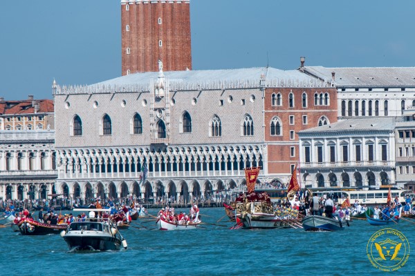 Venice, Italy. 01st May, 2023. Venezia celebrates the victory