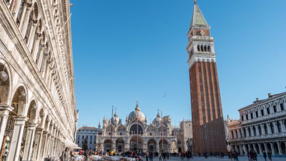 Area Marciana, or Saint Mark's Area, in Venice, Italy