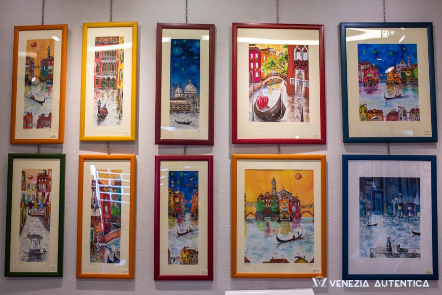 Itaca Art Studio - Venezia Autentica | Discover and Support the Authentic Venice - From abstract paintings and stylized gondolas to realistic paintings of Venetian landmarks, Monica's works all have Venice at their core and are a perfect gift or memory for all those people who have Venice in their hearts.