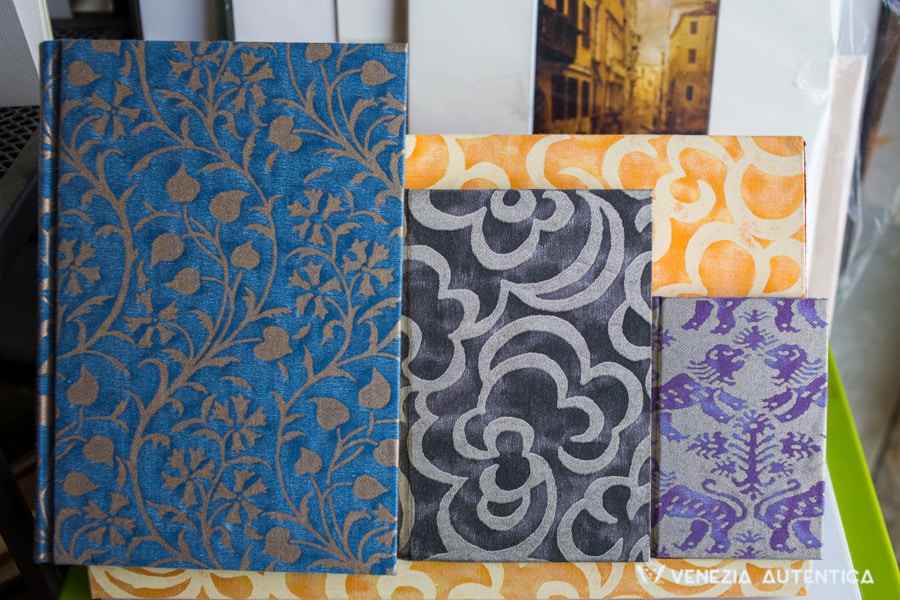Legatoria Barbieri - Venezia Autentica | Discover and Support the Authentic Venice - If you desire to have a wonderful and unique hand crafted book, in which to collect your thoughts or a frame created with an exquisite fabric to hold your favorite picture, ask Adriano and he will craft just what you were looking for.